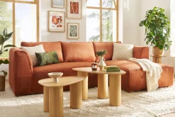 Store Miliboo Set 2 mesas de centro nido de madera clara FOLEEN