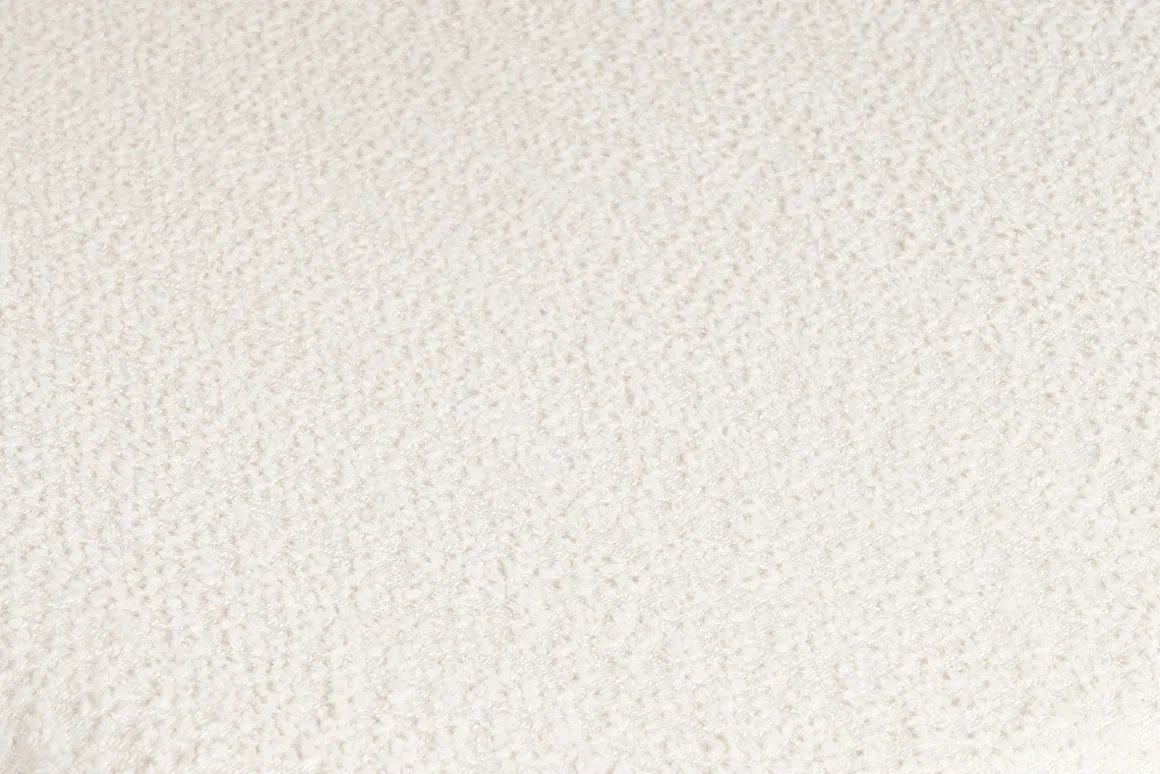 Sale Miliboo Set de 2 sillas nórdicas de madera clara y borreguillo blanco ELTON