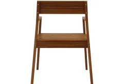 Best Miliboo Set de 2 sillones de jardín de madera maciza CANOPEE