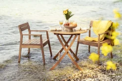 Best Miliboo Set de 2 sillones de jardín de madera maciza CANOPEE