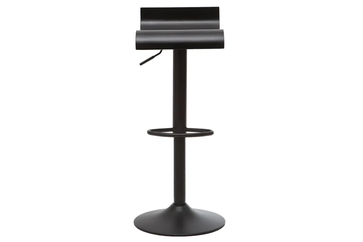 Fashion Miliboo Set de 2 taburetes de cocina de diseño negro SURF