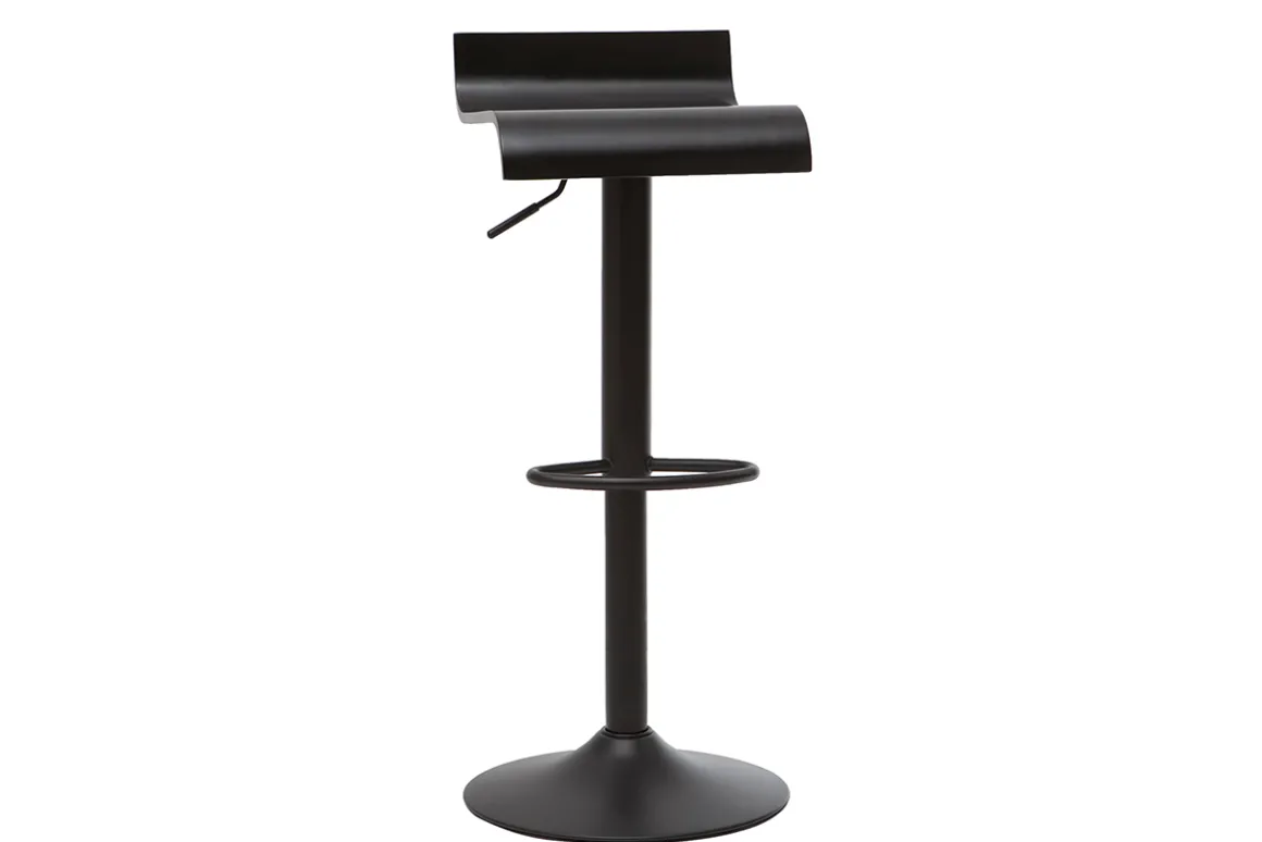 Fashion Miliboo Set de 2 taburetes de cocina de diseño negro SURF