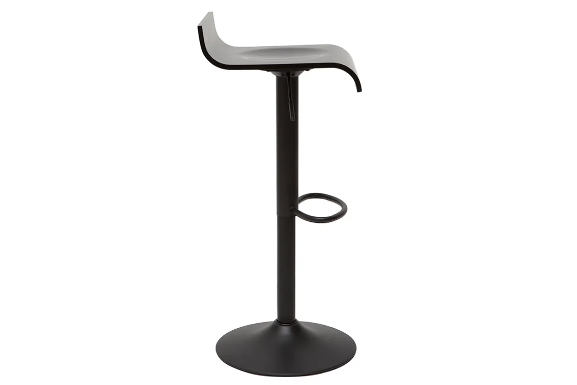 Fashion Miliboo Set de 2 taburetes de cocina de diseño negro SURF