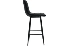 Cheap Miliboo Set de 2 taburetes de cocina de diseño negro 65 cm MAXWELL