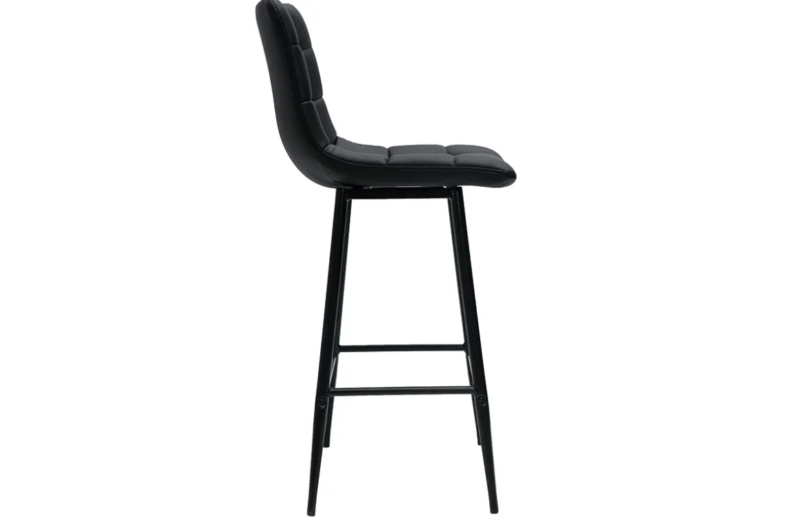 Cheap Miliboo Set de 2 taburetes de cocina de diseño negro 65 cm MAXWELL