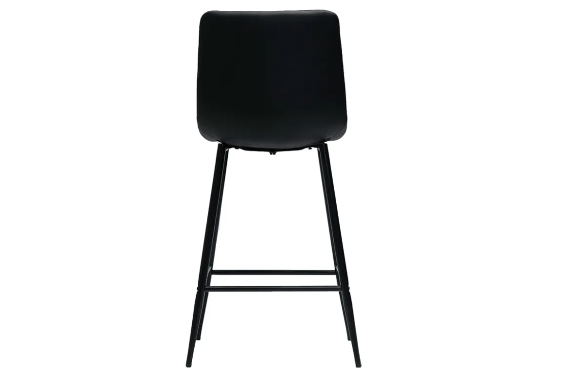 Cheap Miliboo Set de 2 taburetes de cocina de diseño negro 65 cm MAXWELL