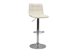 Hot Miliboo Set de 2 taburetes de cocina ajustables de diseño blanco 65 cm MAXWELL