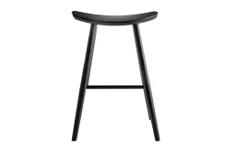 Cheap Miliboo Set de 2 taburetes de cocina negros 65 cm DEMORY