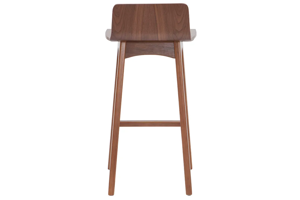 Sale Miliboo Set de 2 taburetes de cocina nórdicos nogal 65 cm BALTIK