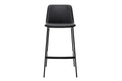 Best Sale Miliboo Set de 2 taburetes de cocina de diseño negro 75 cm ARSENE