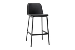 Best Sale Miliboo Set de 2 taburetes de cocina de diseño negro 75 cm ARSENE