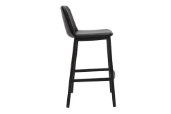 Best Sale Miliboo Set de 2 taburetes de cocina de diseño negro 75 cm ARSENE