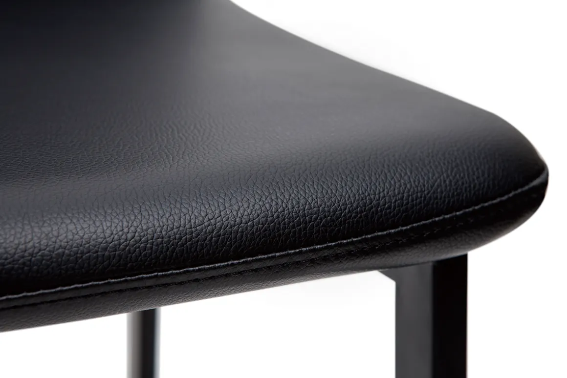 Best Sale Miliboo Set de 2 taburetes de cocina de diseño negro 75 cm ARSENE