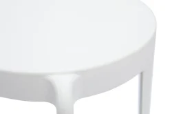 Best Miliboo Set de 2 sillas apilables de plástico blanco para interior/exterior RIOS