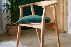 Fashion Miliboo Set de 2 sillas nórdicas de madera BAHIA