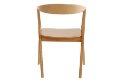 Fashion Miliboo Set de 2 sillas nórdicas de madera BAHIA