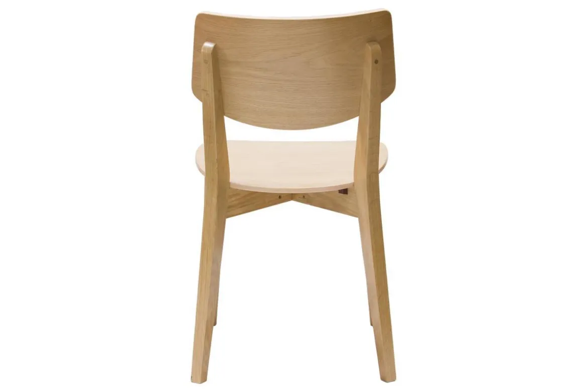 Best Miliboo Set de 2 sillas vintage de madera clara AVEA