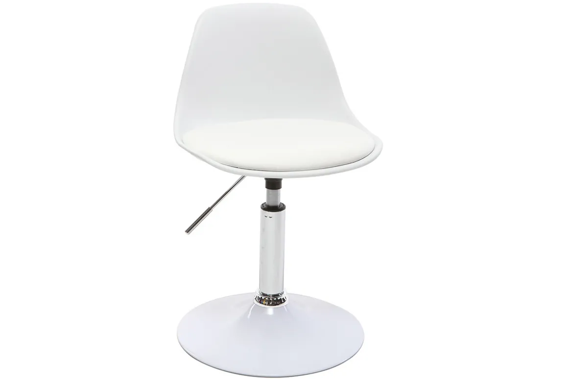 Online Miliboo Silla de escritorio diseño infantil blanco STEEVY