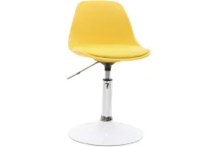 Flash Sale Miliboo Silla de escritorio diseño infantil amarillo STEEVY