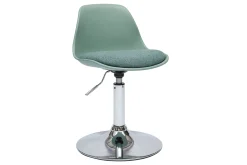 Best Sale Miliboo Silla de oficina infantil diseño verde gris STEEVY