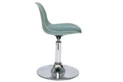 Best Sale Miliboo Silla de oficina infantil diseño verde gris STEEVY
