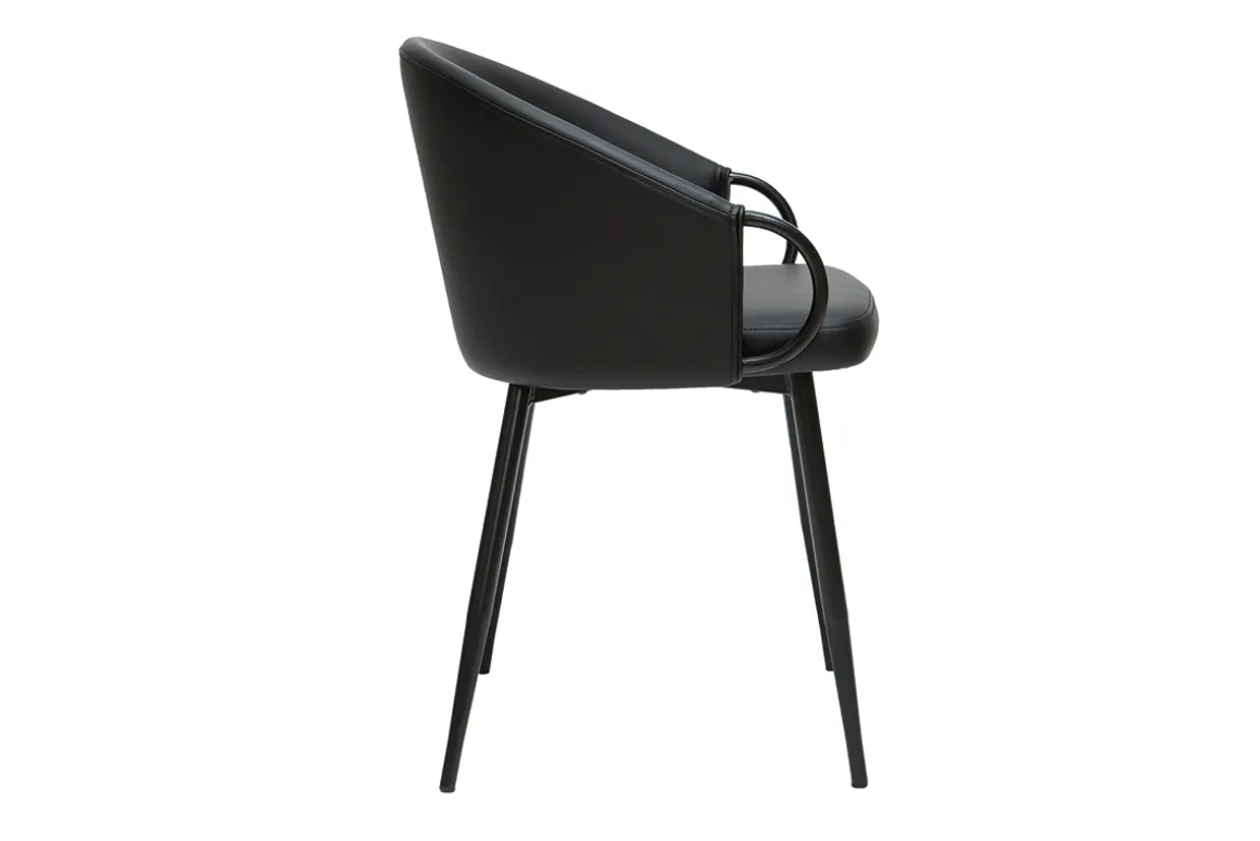 Online Miliboo Silla moderna negra PRECIO