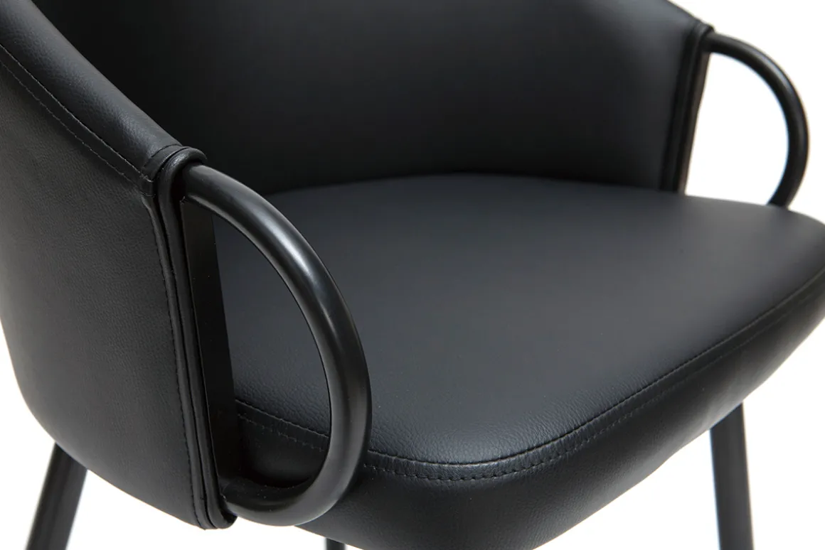 Online Miliboo Silla moderna negra PRECIO