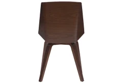 Sale Miliboo Silla moderna negra y madera oscura MELKIOR