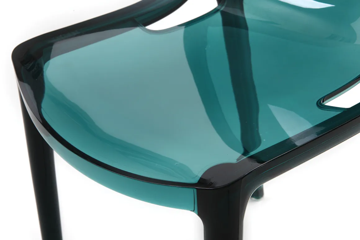 Discount Miliboo Sillas diseño verde agua lote de 2 interior / exterior YZEL
