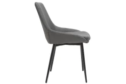 Flash Sale Miliboo Sillas en tejido gris clato (lote de 2) HOLO