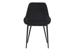 Cheap Miliboo Sillas en tejido negro (lote de 2) HOLO