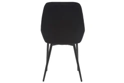 Cheap Miliboo Sillas en tejido negro (lote de 2) HOLO