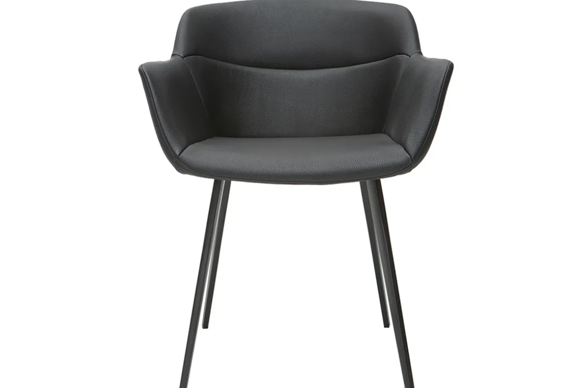 Online Miliboo Sillas modernas negras (lote de 2) NERO