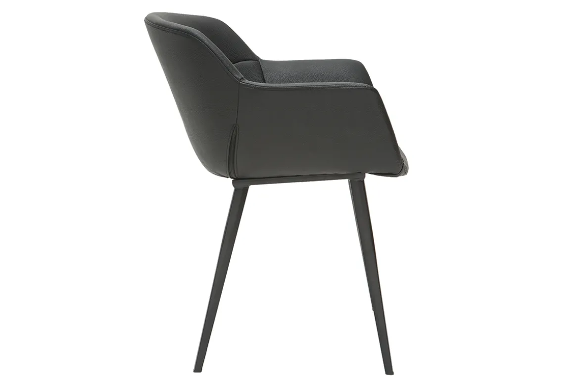 Online Miliboo Sillas modernas negras (lote de 2) NERO