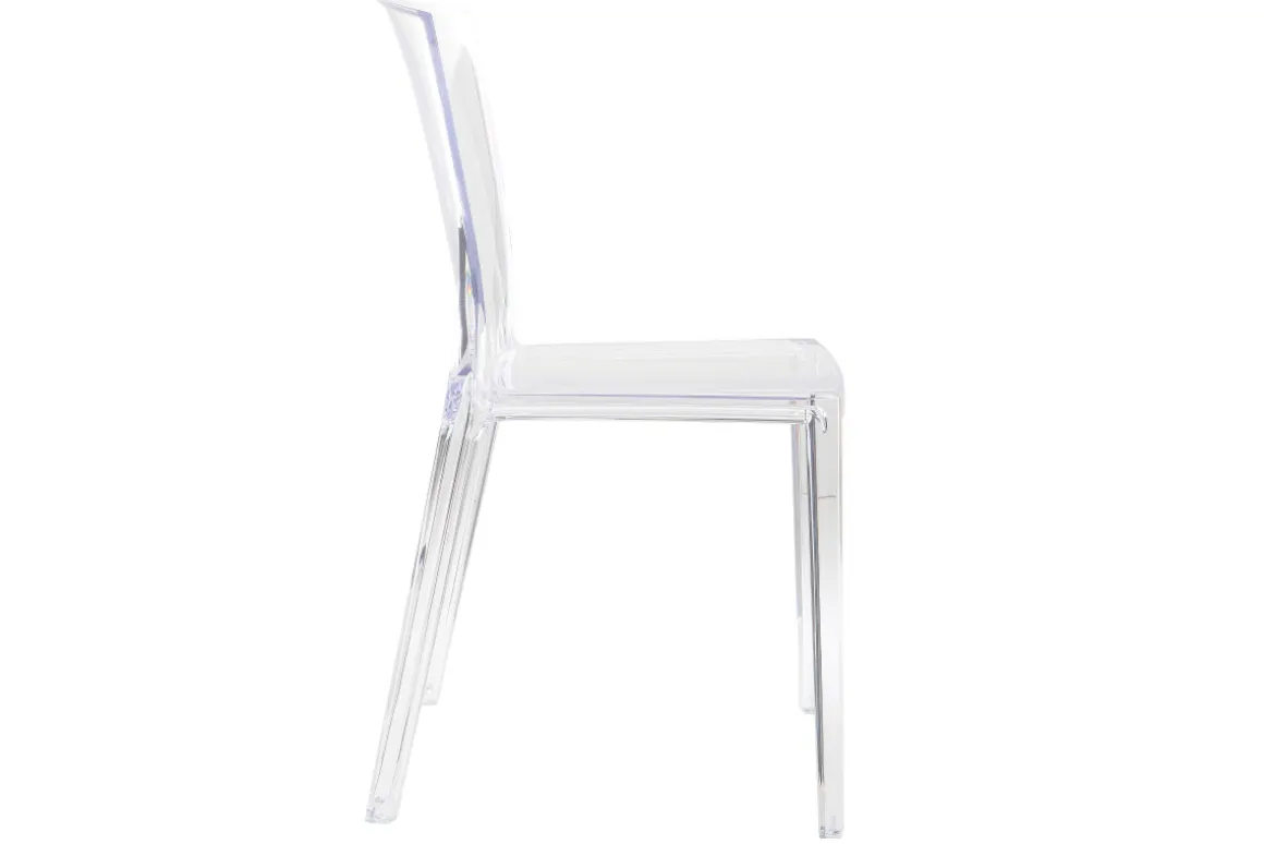Cheap Miliboo Sillas modernas transparentes lote de 2 ISLAND