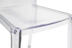 Cheap Miliboo Sillas modernas transparentes lote de 2 ISLAND