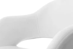 New Miliboo Sillón de diseño blanco JESSY