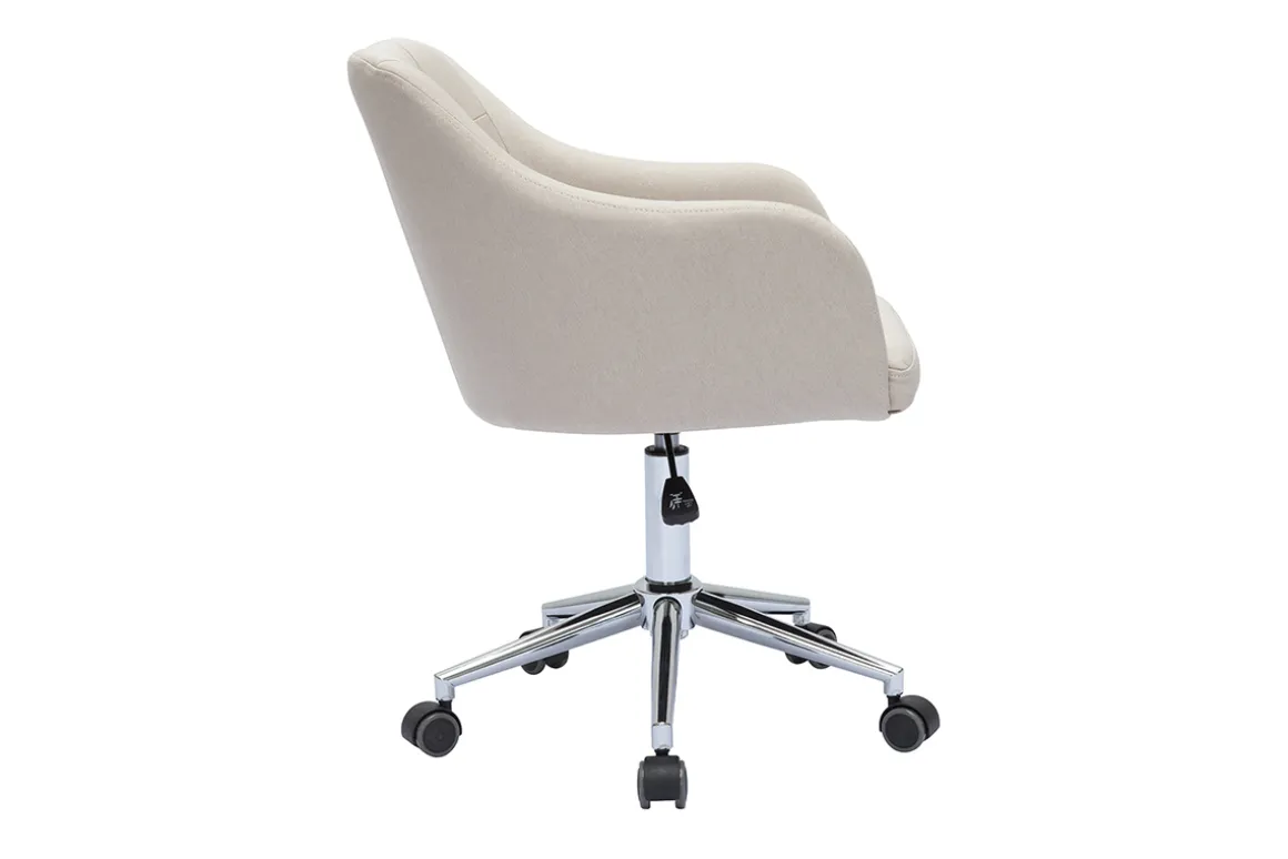Clearance Miliboo Sillón de escritorio diseño tejidonatural BALTIK