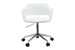 Online Miliboo Sillón de escritorio diseño blanco JESSY