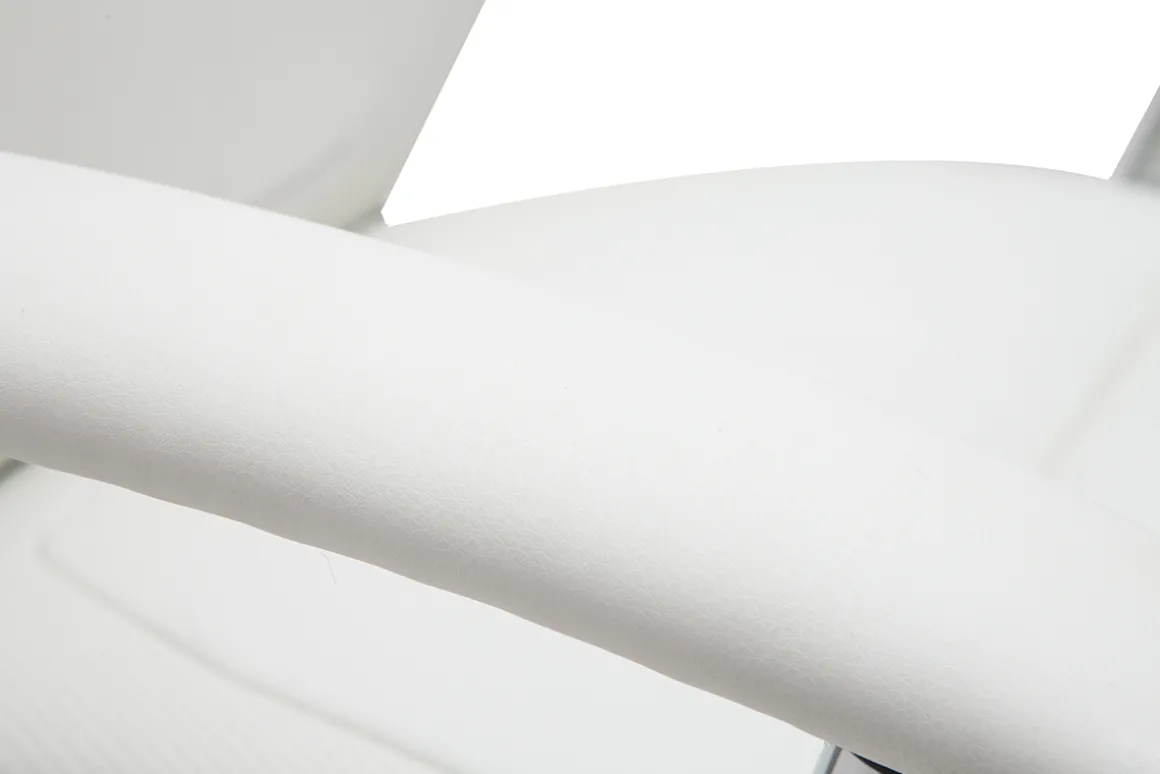 Best Sale Miliboo Sillón de escritorio moderno blanco WALL STREET