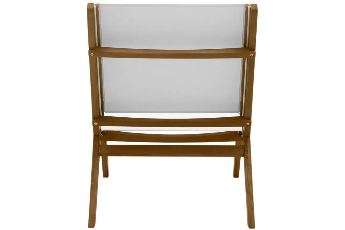 Cheap Miliboo Sillón de jardín de madera maciza MALIBU