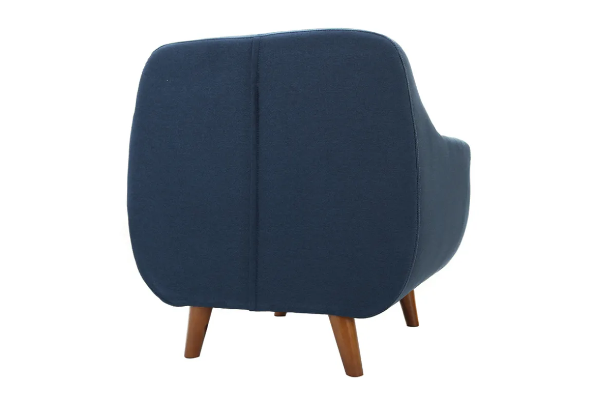 Online Miliboo Sillón diseño azul YNOK