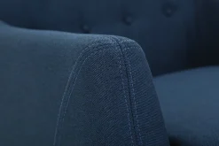 Online Miliboo Sillón diseño azul YNOK