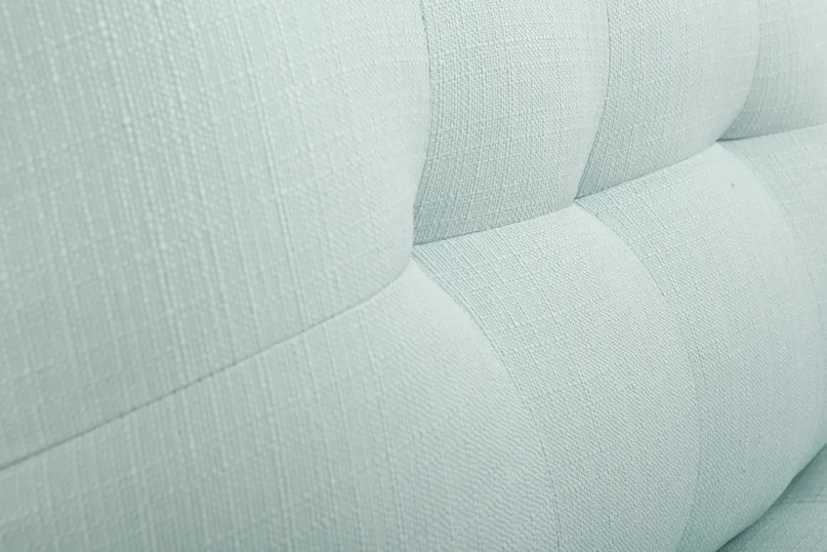 Sale Miliboo Sillón diseño escandinavo verde agua YUMI