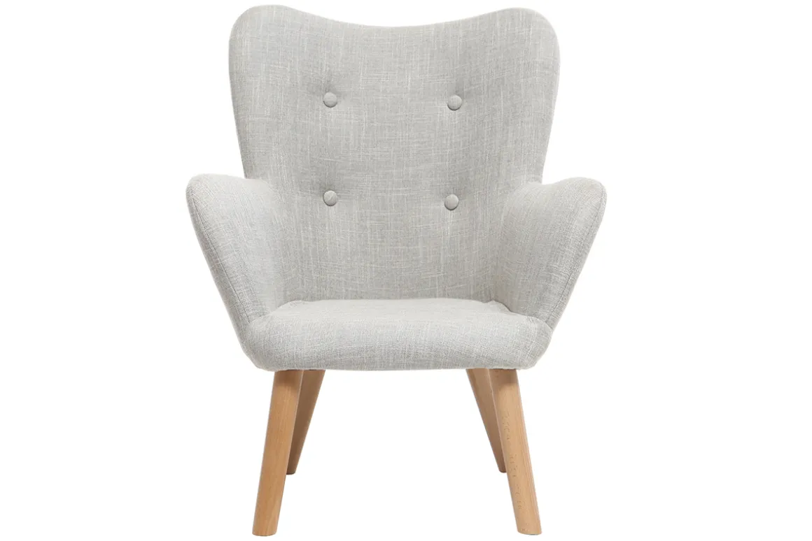 Cheap Miliboo Sillón infantil gris BABY BRISTOL