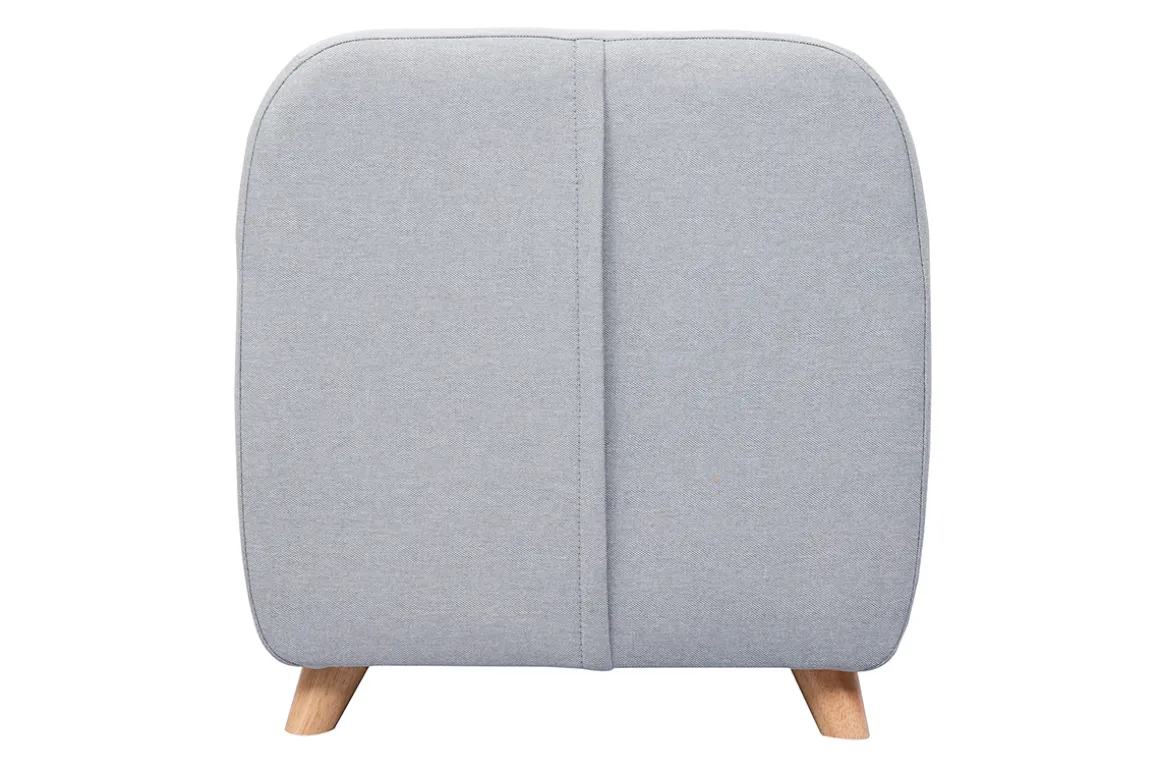 Clearance Miliboo Sillón infantil nórdico gris claro NORKID