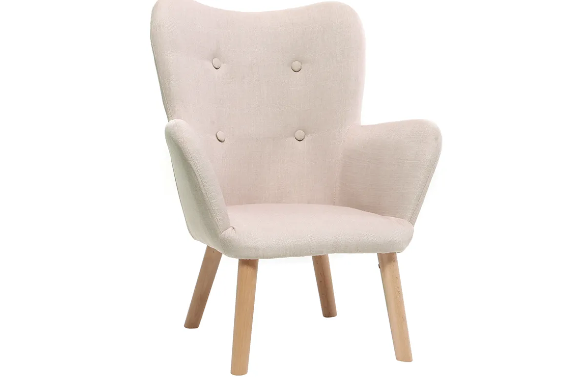 Best Miliboo Sillón infantil rosa BABY BRISTOL