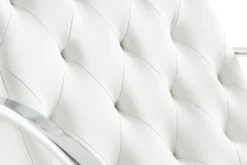 Flash Sale Miliboo Sillón mecedora moderno blanco mecedora CHESTY