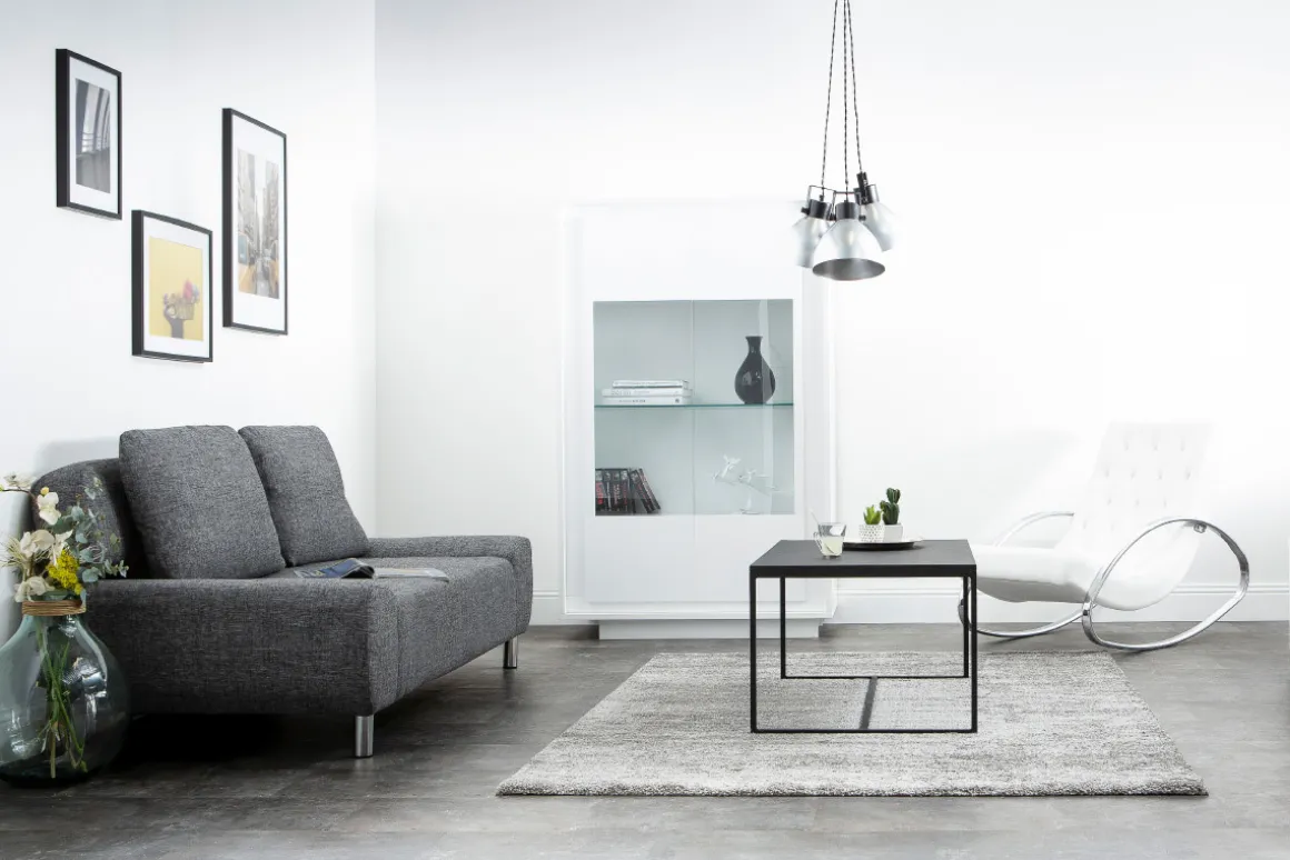 Flash Sale Miliboo Sillón mecedora moderno blanco mecedora CHESTY