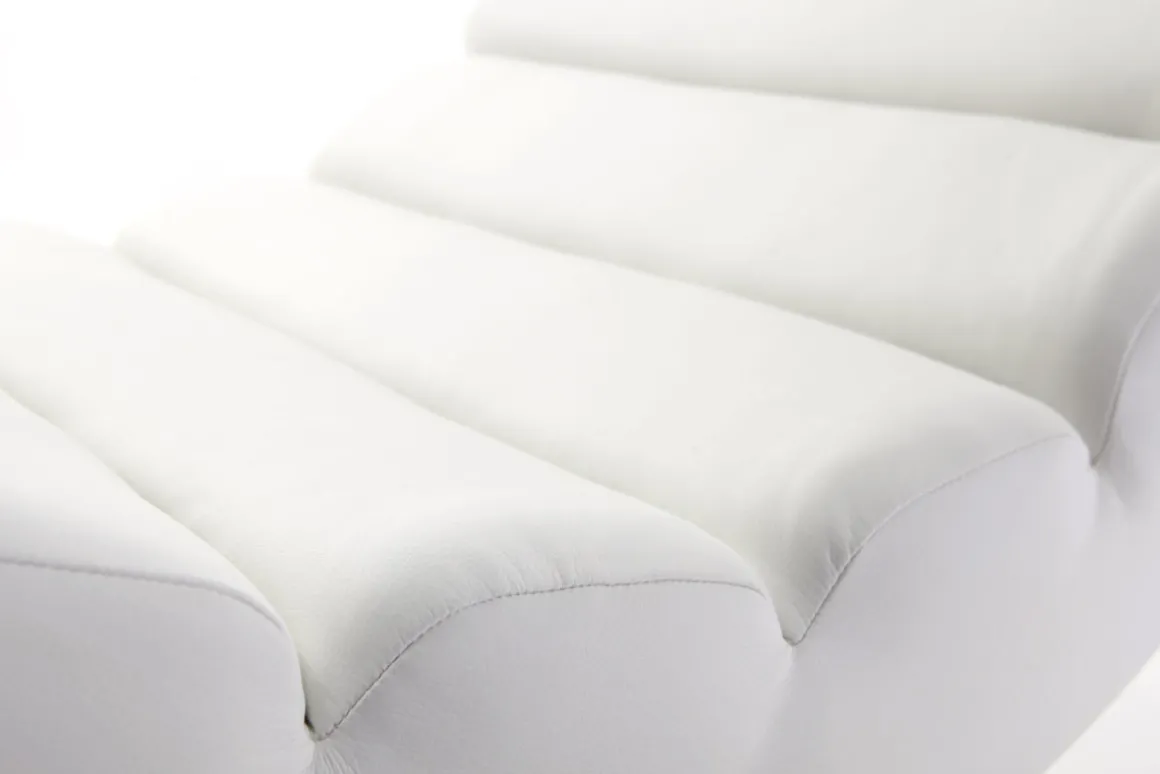 New Miliboo Sillón mecedora moderno blanco TAYLOR